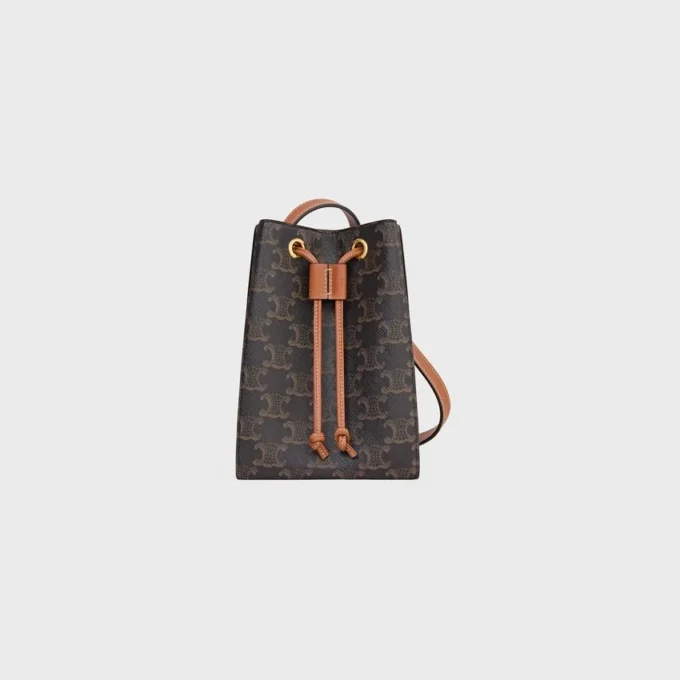 Micro Sailor en Triomphe Canvas et cuir de veau