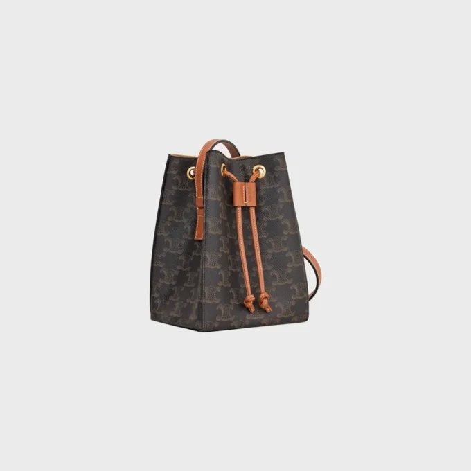 Micro Sailor en Triomphe Canvas et cuir de veau