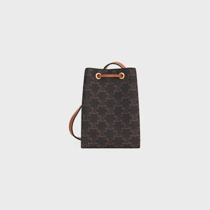 Micro Sailor en Triomphe Canvas et cuir de veau