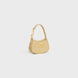 Micro Tilly en cuir de veau brillant