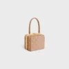 Minaudière CELINE Lana en cuir de veau suédé avec strass Triomphe Minaudière CELINE Lana en cuir de veau suédé avec strass Triomphe