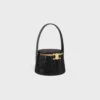 Minaudière CELINE Nina en cuir de veau suédé avec strass Minaudière CELINE Nina en cuir de veau suédé avec strass
