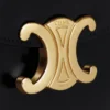 Mini Besace Clea en cuir de veau brillant Mini Besace Clea en cuir de veau brillant