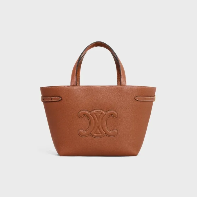 Mini Cabas Anais Cuir Triomphe en cuir de veau grainé Mini Cabas Anais Cuir Triomphe en cuir de veau grainé