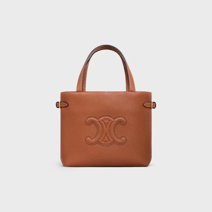 Mini Cabas Anais Cuir Triomphe en cuir de veau grainé Mini Cabas Anais Cuir Triomphe en cuir de veau grainé