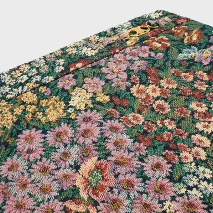 Mini-jupe en jacquard de coton Mini-jupe en jacquard de coton