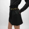 Mini-jupe en laine mohair Mini-jupe en laine mohair