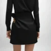 Mini-jupe en laine mohair Mini-jupe en laine mohair