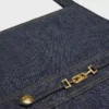 Mini-robe Empire en denim délavé brut Mini-robe Empire en denim délavé brut