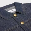 Mini-robe en denim délavé brut Mini-robe en denim délavé brut