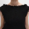 Mini-robe en maille Natte