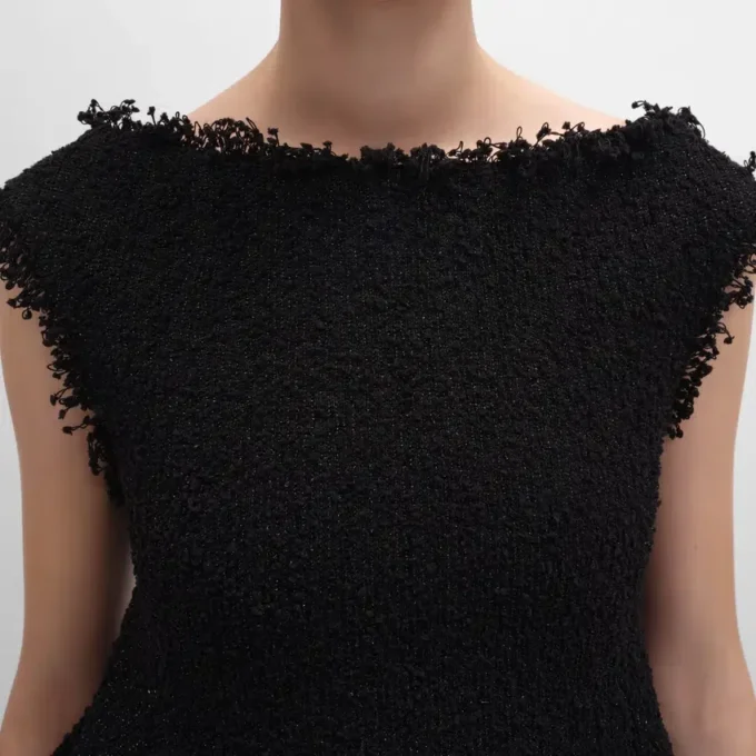 Mini-robe en maille Natte