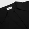 Mini-robe polo en coton côtelé