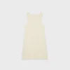 Mini-robe-tablier en coton