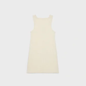 Mini-robe-tablier en coton