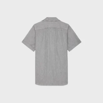 Mini-robe tunique en coton rayé Hickory