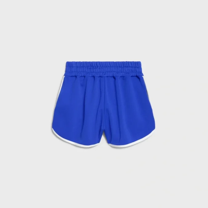 Mini-short en jersey double face