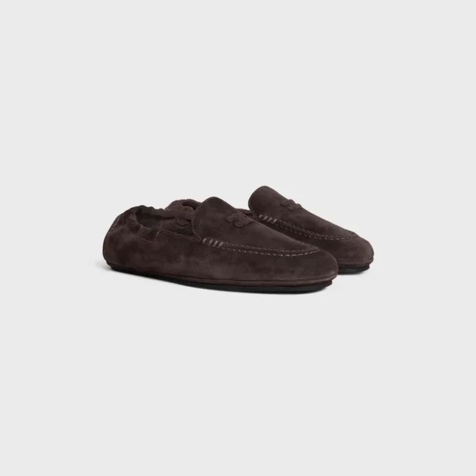 Mocassins Adam en cuir de veau suédé