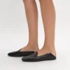 Mocassins Aura en cuir d&rsquo;agneau estampé crocodile