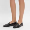 Mocassins Aura en cuir d&rsquo;agneau estampé crocodile