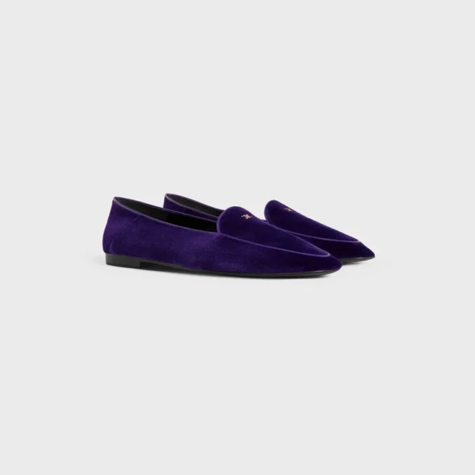 Mocassins Aura en velours