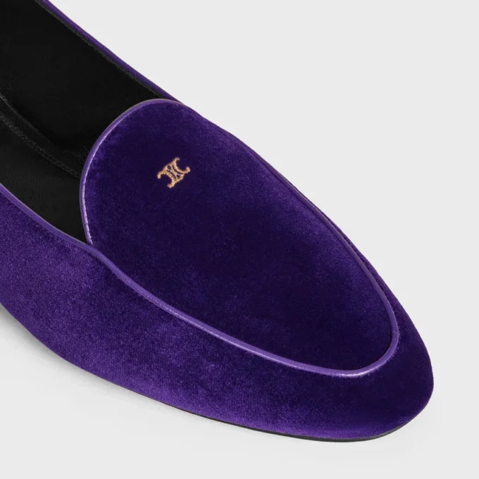 Mocassins Aura en velours