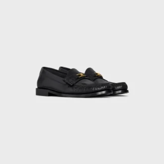 Mocassins CELINE Luco en cuir de taureau verni