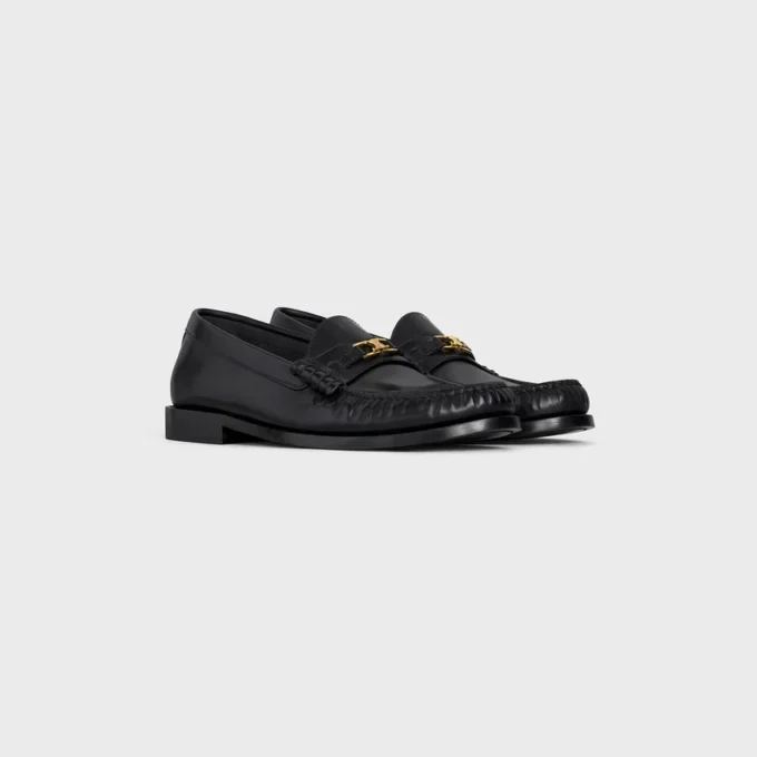 Mocassins CELINE Luco en cuir de taureau verni Mocassins CELINE Luco en cuir de taureau verni