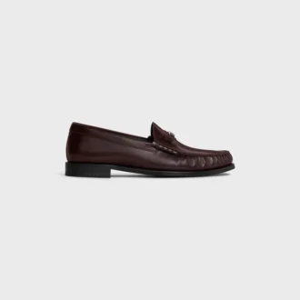 Mocassins CELINE Luco Triomphe en cuir de taureau