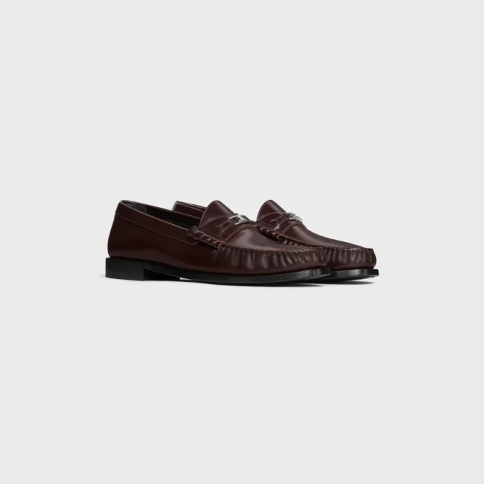 Mocassins CELINE Luco Triomphe en cuir de taureau Mocassins CELINE Luco Triomphe en cuir de taureau
