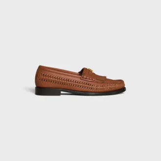Mocassins tressés CELINE Luco en cuir de veau