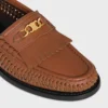 Mocassins tressés CELINE Luco en cuir de veau