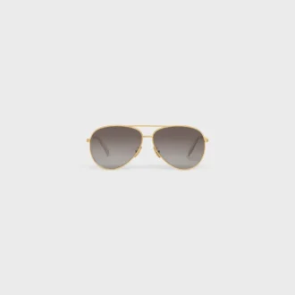 Monture métallique 01 Lunettes de soleil en métal avec verres polarisés