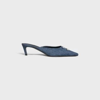 Mules CELINE Alma Triomphe en denim