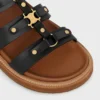 Mules Tippi en cuir de veau