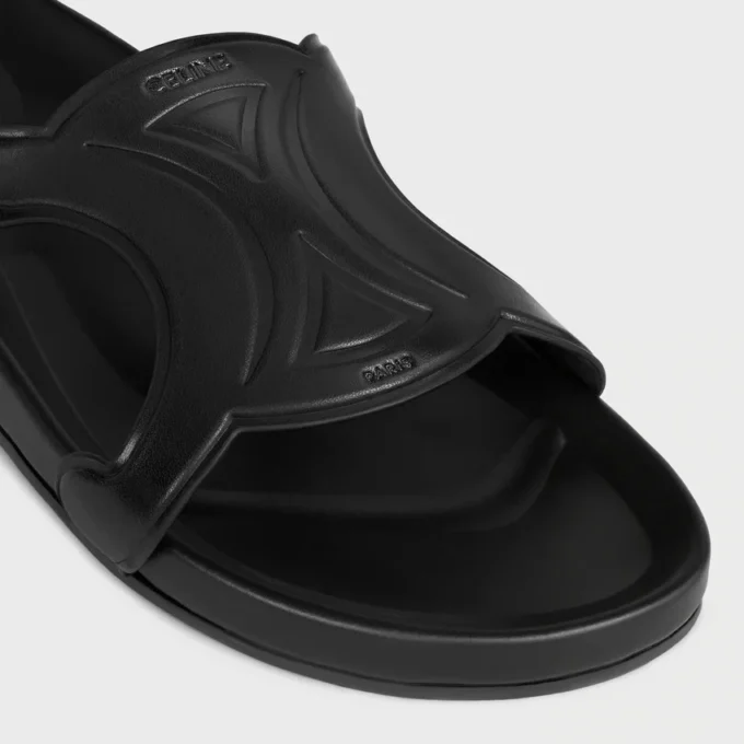 Mules Triomphe en cuir de veau – Tannage végétal