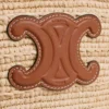 Panier Classic CELINE Nano Supple en raphia et cuir de veau Panier Classic CELINE Nano Supple en raphia et cuir de veau