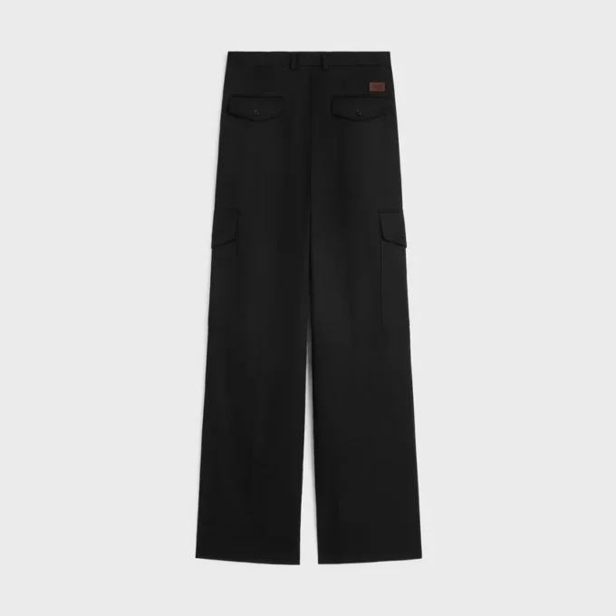 Pantalon cargo Montauk en sergé de coton Pantalon cargo Montauk en sergé de coton