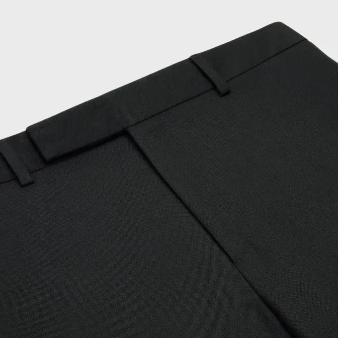Pantalon Classique Tux en laine Grain De Poudre