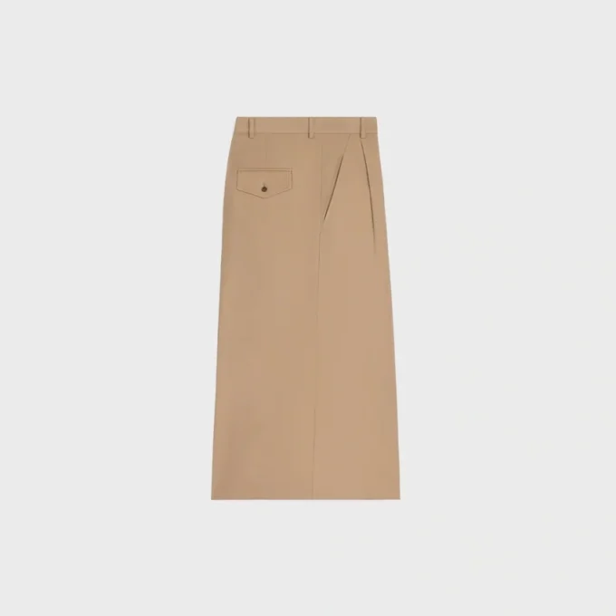 Pantalon court Montauk en gabardine de coton et de laine Pantalon court Montauk en gabardine de coton et de laine