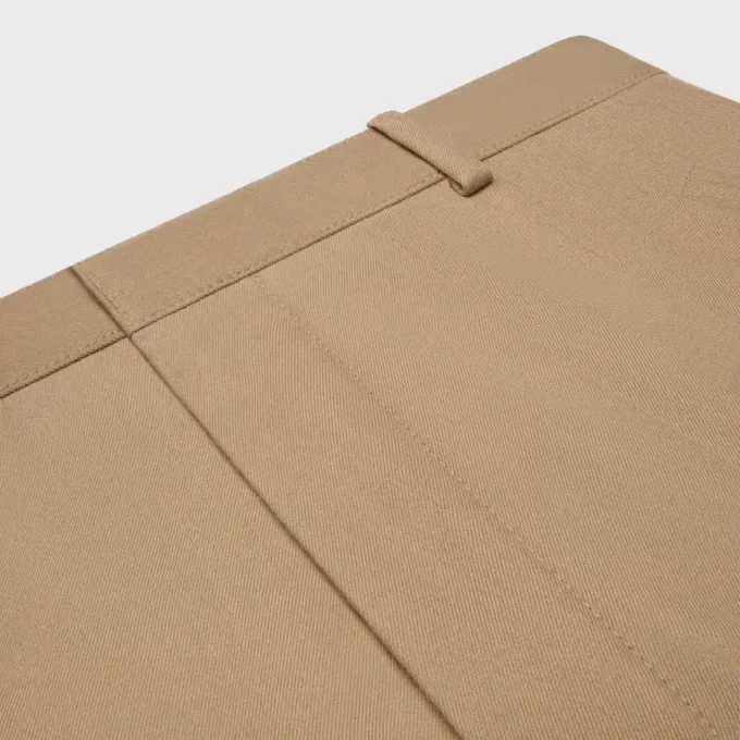 Pantalon court Montauk en gabardine de coton et de laine Pantalon court Montauk en gabardine de coton et de laine