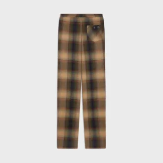 Pantalon de pyjama  en laine à carreaux