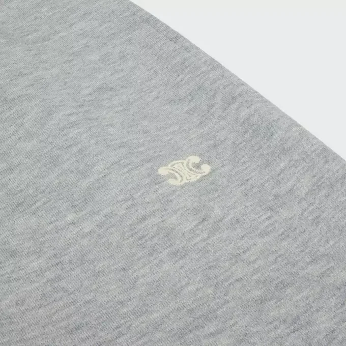 Pantalon de survêtement ample Triomphe en coton et cachemire