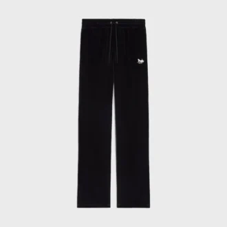 Pantalon de survêtement en jersey velours