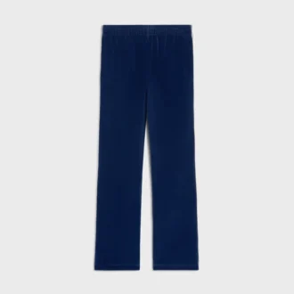 Pantalon de survêtement en jersey velours