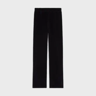 Pantalon de survêtement en jersey velours