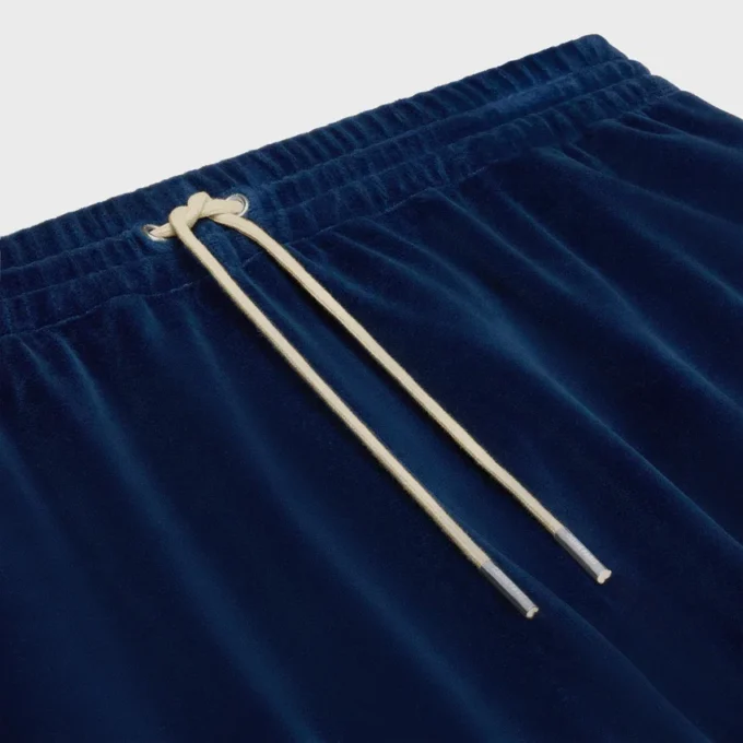 Pantalon de survêtement en jersey velours Pantalon de survêtement en jersey velours