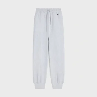 Pantalon de survêtement en molleton de coton