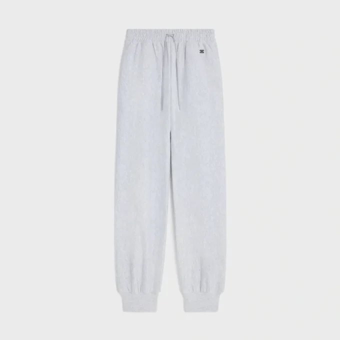 Pantalon de survêtement en molleton de coton Pantalon de survêtement en molleton de coton