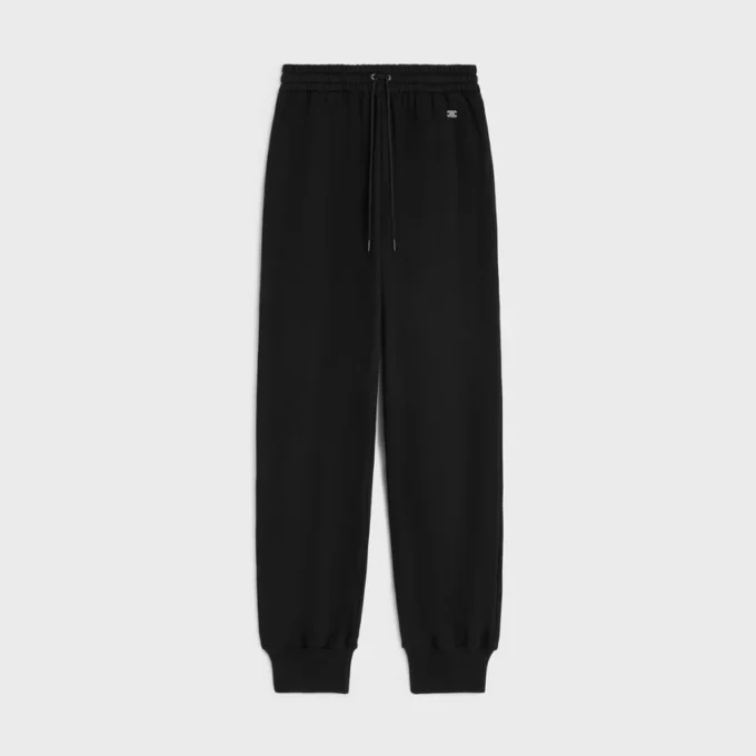 Pantalon de survêtement en molleton de coton Pantalon de survêtement en molleton de coton